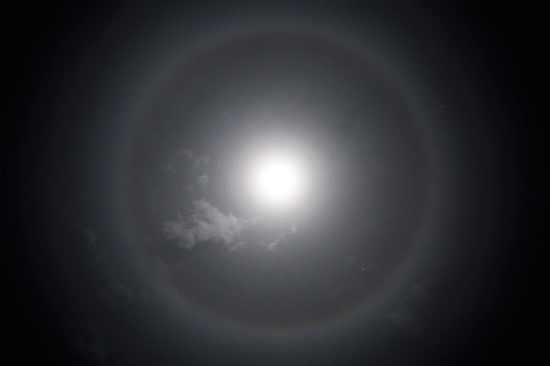 Halo lunaire